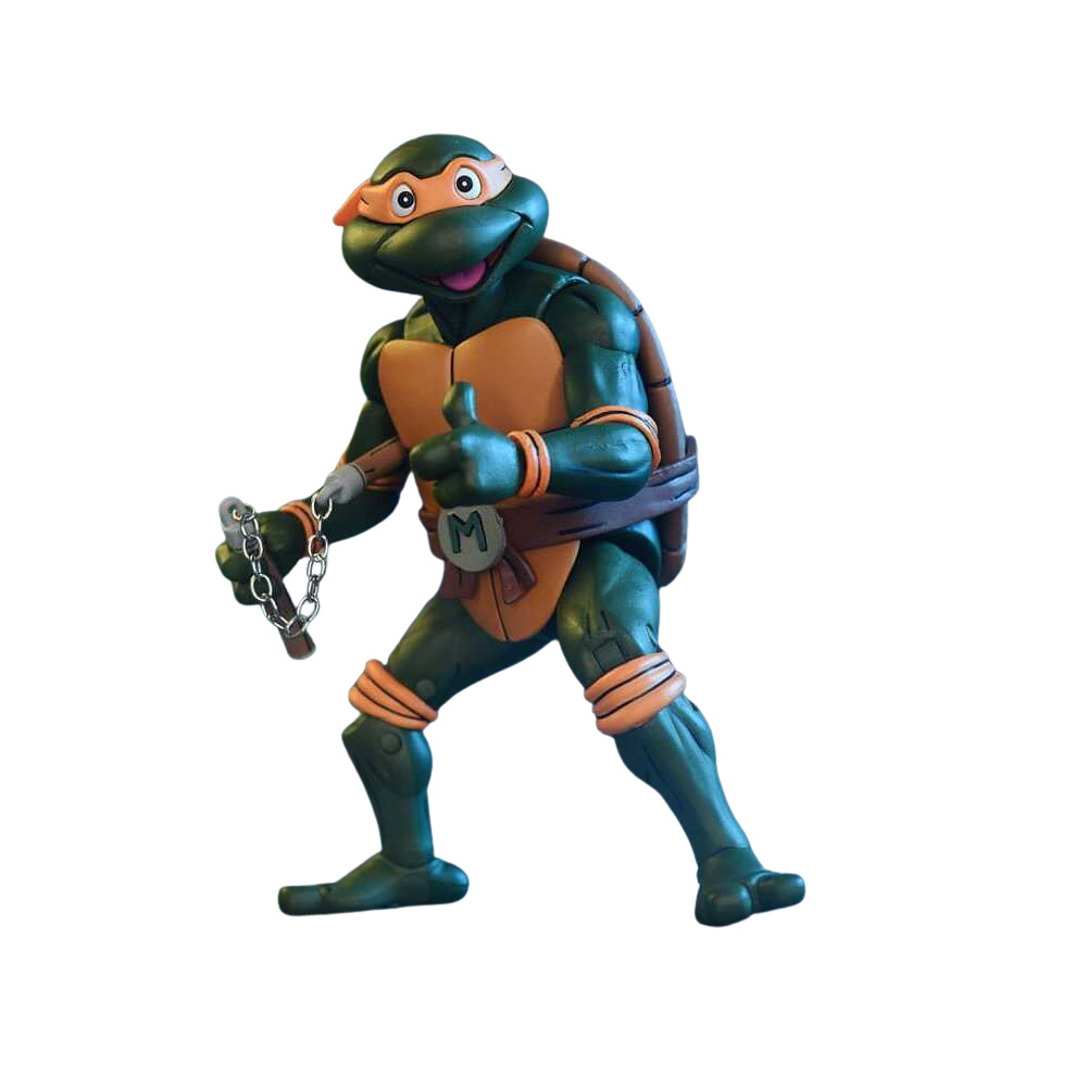 0634482543559 - Sammlerfigur Tortues Ninja (Cartoon) Ultimate Michelangelo VHS