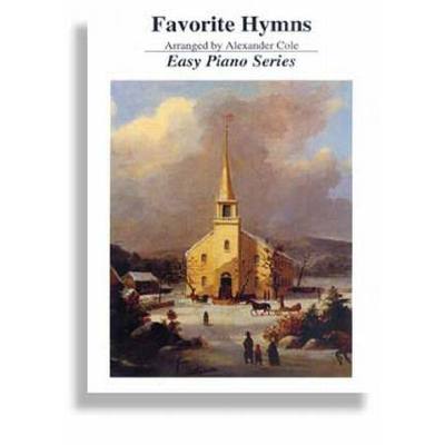 0635344012268 - Favorite hymns for easy piano