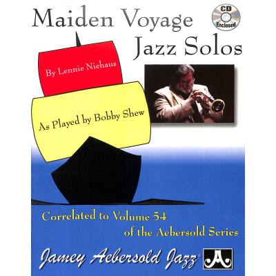 0635621500952 - Mayden voyage - solos for trumpet - correlated to Aebersold 54