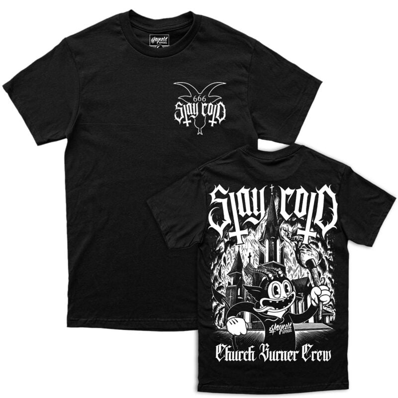 0635660014144 - Church Burner Crew - T-Shirt T-Shirt schwarz in XL 0635660014144 - Church Burner Crew - T-Shirt T-Shirt schwarz in XL