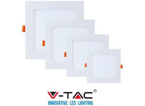 0636339776233 - Vtac - v-tac led paneel 3W 6W 12W 18W quadrated ultras slim led leuchten 3W-HOT-WARM