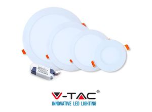 0636339776387 - Vtac - v-tac led paneel 3W 6W 12W 18W roll-up ultra slim 3W cool led glühbirne