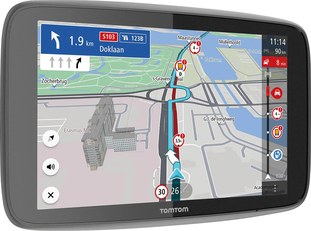 0636926105903 - TOMTOM GO EX6 - PKW-Navigation - 6 (152cm) 720p Weltkarte GPS WiFi BT