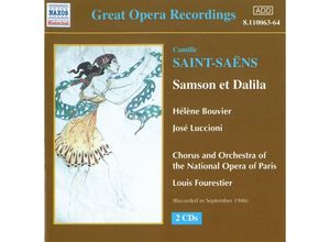 0636943106327 - Samson Und Dalila - Bouvier Luccioni Fourestier (CD)