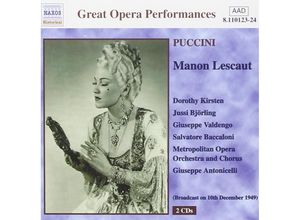 0636943112328 - Manon Lescaut - Antonicelli Björling Kirsten (CD)