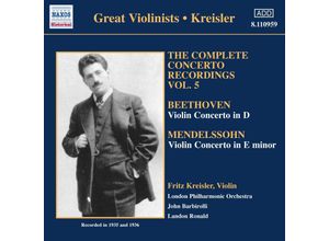 0636943195925 - Violinkonzerte - Fritz Kreisler Barbirolli Rona (CD)