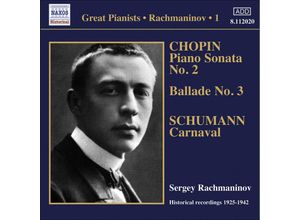 0636943202074 - Solo Piano Recordings Vol1 - Sergei Rachmaninoff (CD)