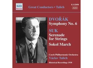 0636943205075 - Sinfonie 6 Streicherserenade - Vaclav Talich Czech PO (CD)