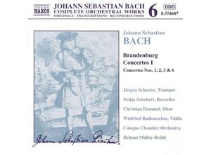 0636943460726 - Brandenburg Konzerte I - Helmut Müller-Brühl Kölner Kammerorchester (CD)