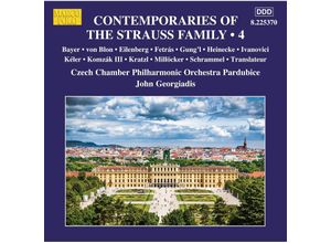 0636943537022 - Contemporaries Of The Strauss FamilyVol4 - John Georgiadis Czech Chamber PO Pardubice (CD)