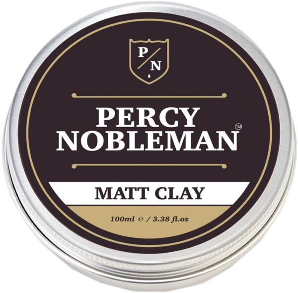 0638037454864 - Percy Nobleman Gentlemans Hair Styling Matt Clay Haarwachs