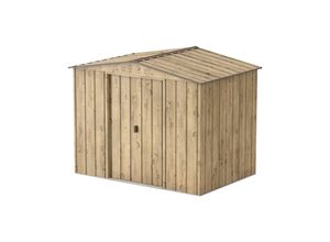 0638801051459 - Duramax Metall Gartenhaus 262x174 Geräteschuppen Garten Gerätehaus Schiebetür H 205 x B 262 x T 174 cm Metall