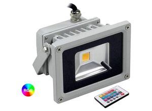 0639510962272 - Housecurity - farbiger rgb led aussenstrahler IP65 10 watt