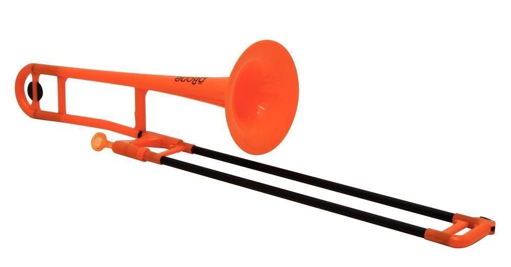 0641064850363 - Jiggs Whigham P-Bone orange B-Tenor-Posaune aus Kunststoff pBone