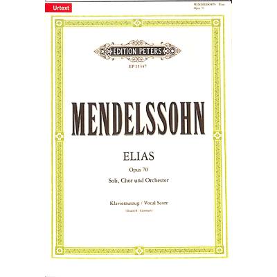 0642390670908 - Edition Peters - Haftnotizblock F Mendelssohn Bartholdy