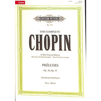 0642390670939 - Edition Peters - Haftnotizblock F Chopin