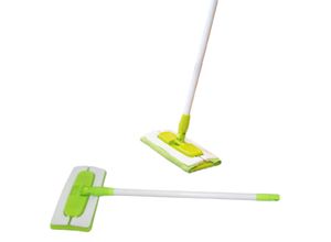 0644812013539 - Best Direct® Wischmopp Bodenwischer Teleskopstiel Nutzung mit Mikrofasertuch Clip Mop
