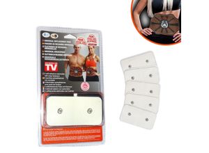 0644812044557 - Gymform® Ersatzpads - Pads für EMS Bauchmuskeltrainer Gürtel Total Abs Platinum