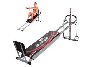 0644812054044 - Gymform® Kraftstation klappbar - Liege Heimtrainer - Fitness Bank Multigym