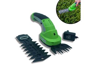 0644812060700 - Starlyf® Akku Heckenschere - Rasentrimmer & Gartenschere 2 in 1 Hedger