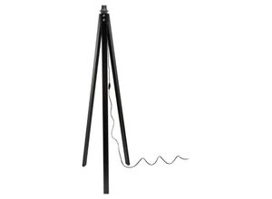 0645656381822 - Stehleuchte mit schwarzem Holzstativ - Deco MDL3010