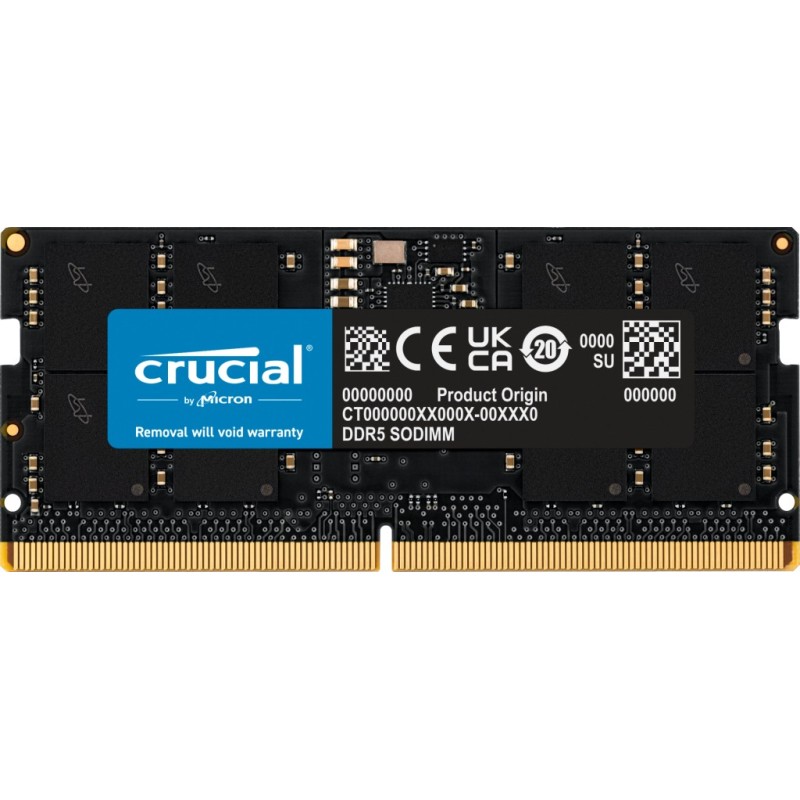 0649528929945 - CT24G56C46S5 DDR5-5600           24GB SODIMM CL46 (16Gbit) CT24G56C46S5 0649528929945