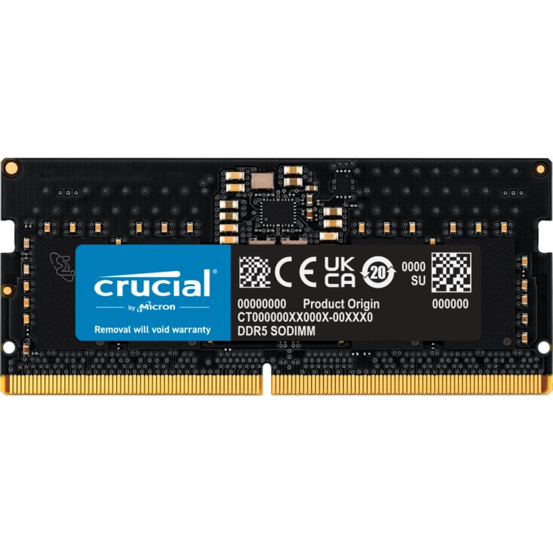 0649528937995 - CT8G52C42S5 DDR5-5200            8GB SODIMM CL42 (16Gbit) CT8G52C42S5 0649528937995