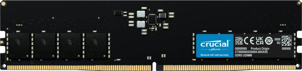 0649528944146 - CT64G56C46U5 Arbeitsspeicher -PC- DDR5-5600           64GB UDIMM CL46 (16Gbit) CT64G56C46U5 0649528944146