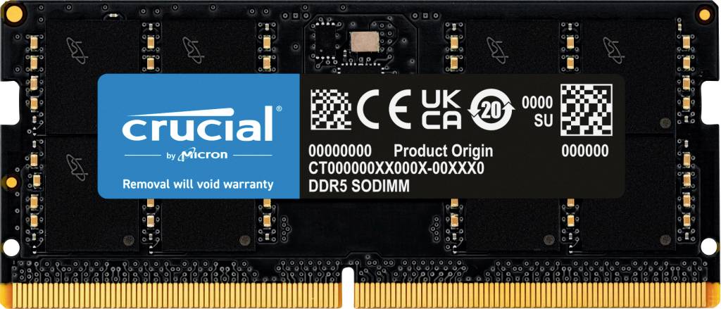 0649528944160 - CT64G56C46S5 Arbeitsspeicher -Notebook- DDR5-5600           64GB SODIMM CL46 (16Gbit) CT64G56C46S5 0649528944160