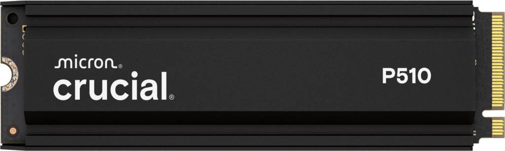 0649528946263 - CT2000P510SSD5 Festplatten SSD - intern P510 Gen5 2280       2TB NVMe PCIe M2 SSD mit Heatsink CT2000P510SSD5 0649528946263