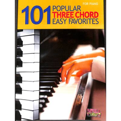 0649571002046 - 101 popular three chord easy favorites for piano