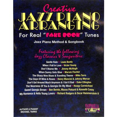 0649571002367 - Creative Jazz piano arranging for real fake book tunes