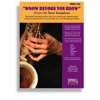 0649571004255 - Know before you blow - modes for tenor saxophone