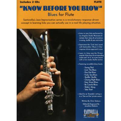 0649571004323 - Know before you blow - blues for flute