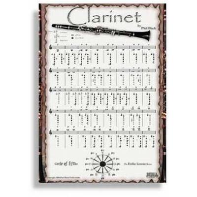 0649571005252 - Grifftabelle Klarinette 0649571005252 - Grifftabelle Klarinette
