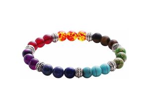 0652508103846 - Northix - 7-Chakra-Lavastein-Diffusor-Armband