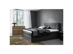 0653415603047 - Fun Moebel - Boxspringbett Schlafzimmerbett vide xl 200x220cm in div Farbvarianten