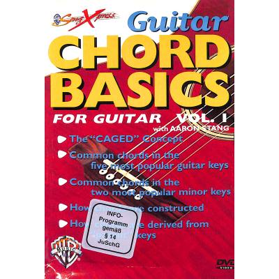 0654979025603 - Guitar chord basics for guitar 1