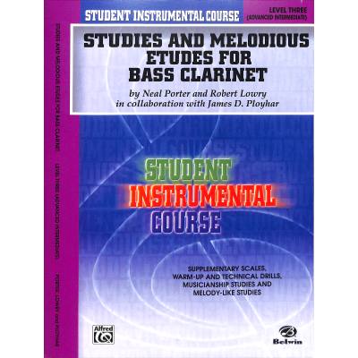 0654979054535 - Studies + Melodious Etudes for Bass Clarinet Level 3