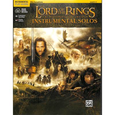 0654979081173 - Lord of the rings trilogy instrumental solos