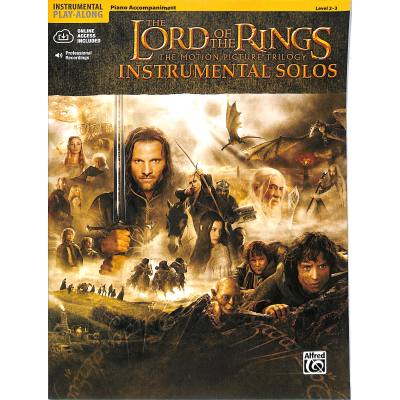 0654979081227 - Lord of the rings trilogy instrumental solos