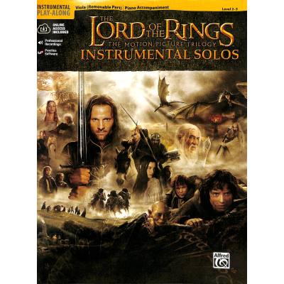 0654979081241 - Lord of the rings trilogy instrumental solos