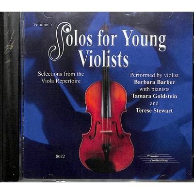 0654979081814 - Solos for young violists 5