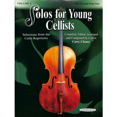 0654979084587 - Solos for young cellists 3
