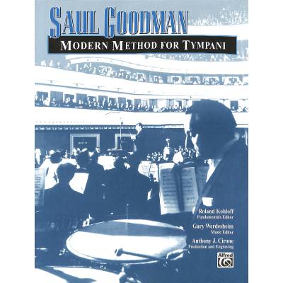 0654979193296 - Modern method for timpani