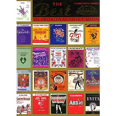 0654979193944 - The best in Broadway sheet music