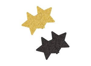 0657447107801 - Pretty Pasties - Glitter Stars 2 Paar