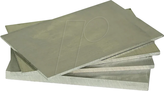 0658917511166 - 11166 - CNC 6061 Aluminum Sheet Plate 5 mm 100 x 150 mm