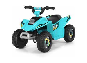 0661706115926 - GOPLUS Elektro Kindquad ATV 6V mit Vor- und Rückwaertsschalter Miniquad Kinderauto Elektrofahrzeug aus PP + Stahl Elektro Motorrad für Kinder ab