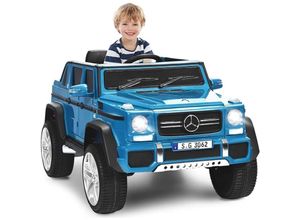 0661706152129 - Costway - 12V Mercedes-Benz Maybach Kinderauto mit 24G-Fernbedienung Elektroauto mit MP3 Musik Hupe und LED-Leuchten Jeep Auto 25-55km hm